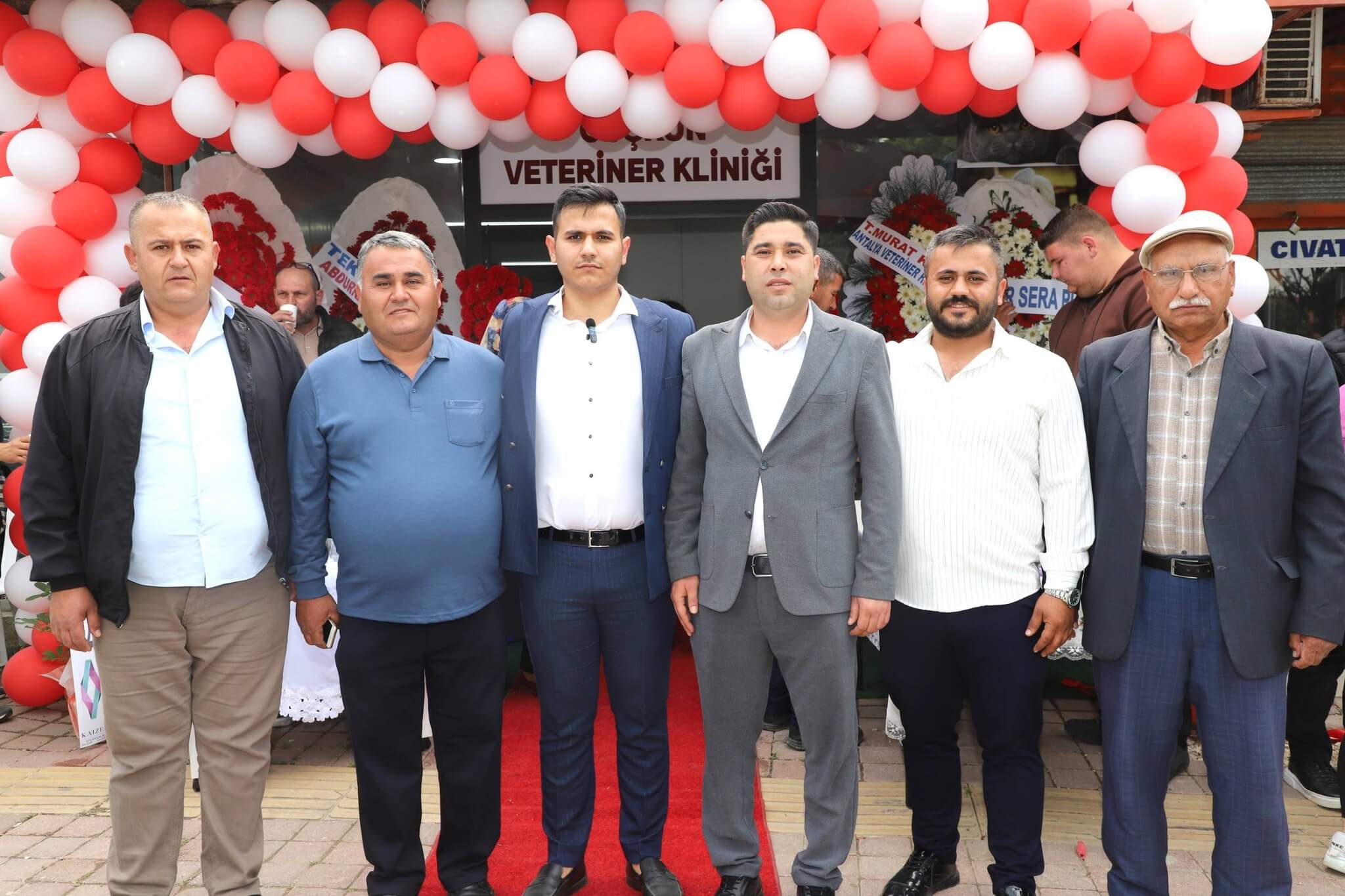Aksu Belediyesi Başkan Vekili Mehmet Alptekin Coşkun Veteriner açılış töreni
